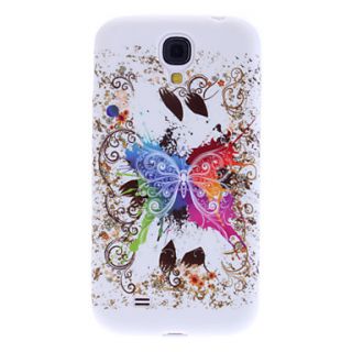 Butterfly Pattern Soft Case for Samsung Galaxy S4 I9500