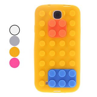 Building Blocks Design Soft Case for Samsung Galaxy S4 I9500 (Assorted Colors)