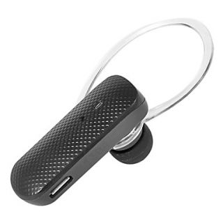 ROMAN R505 Radiation Proof Bluetooth Headset for Galaxy S3 S4 HTC (Black)