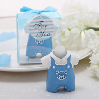 Cute Overalls Candle Favor