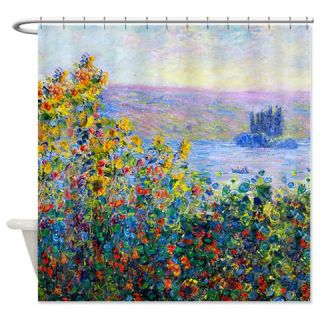  Monet   Flower Beds Shower Curtain  Use code FREECART at Checkout