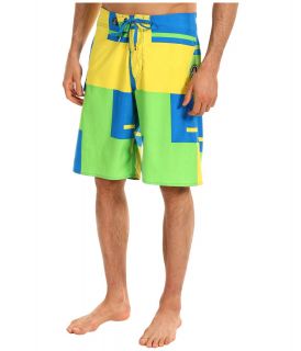 Volcom Maguro Block Boardshort Mens Swimwear (Yellow)