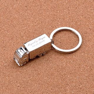 Personalized Key Ring   Truck (Set of 4)