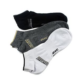 3 Pairs Unisex Sports Socks Comb Cotton 813017