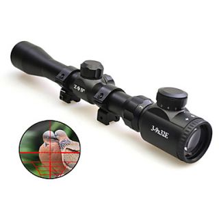 ZOS 3 9X32E Mil dot Reticle Riflescope
