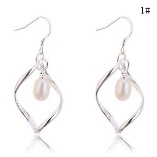 Alloy Pearl Leaf Pattern Earrings(Assorted Colors)