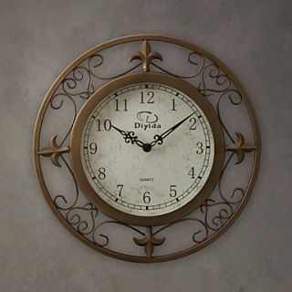 12H Classic Round Wall Clock