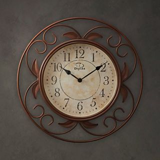 14H Classic Metal Wall Clock