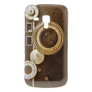 Vintage Camera Pattern Hard Case for Samsung Galaxy Trend Duos S7562
