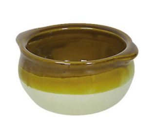 Browne Foodservice Chili Bowl, 12 oz, Honey Brown Ceramic