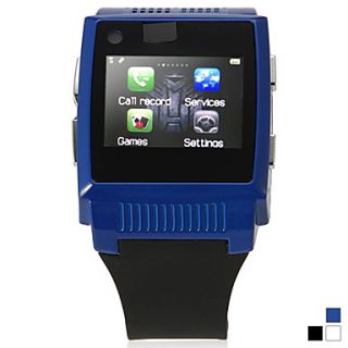 H2   Hd Music Broadcast Watch Mobile Phone with 1.3M Camera(/MP4/Bluetooth)