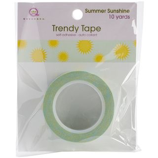 Summer Trendy Tape 15mm X 10yds sunshine