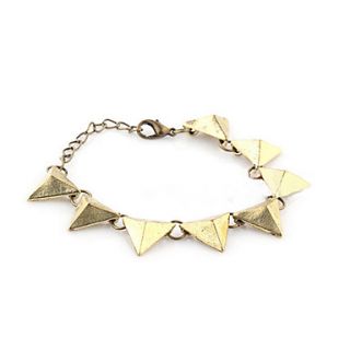 Do The Old Retro Triangle Rivets Spiked Bracelet B23