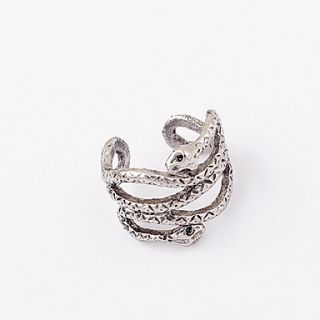 Gorgeous Alloy Snake Shaped Womens Ring(More Colors)