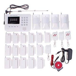 Wireless GSM/PNTS/SMS/Call Autodial Voice Home Security Alarm System d