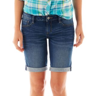 ARIZONA Denim Bermuda Shorts, Blue, Womens