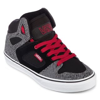 Vans Allred Boys Casual Shoes, Blk/chili Pepper, Boys