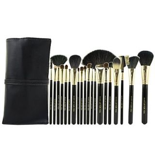 20Pcs Black High grade Professional Makeup Brush Set