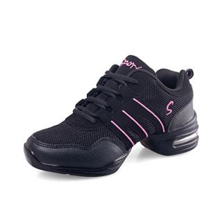 Beautiful Womens Leather Upper Dance Sneakers(More Colors)