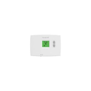 Honeywell TH1100DH1004 Horizontal PRO 1000 NonProgrammable Thermostat Heat Only Dual Powered Backlit