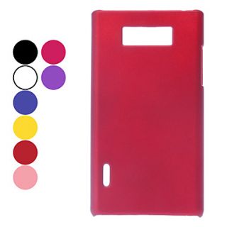 Plastic Material Protective Hard Case for LG P705(Optimus L7)(Optional Color)