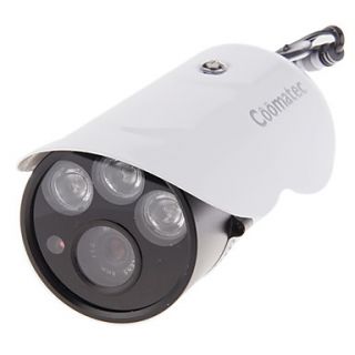 Coomatec DVRCam CCTV SD Card DVR IR Cut Waterproof Camera C901 (Lens 8mm, Array IR Led)