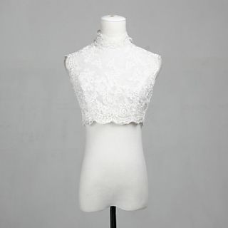 Personalized Gorgeous Sleeveless Lace Evening/Casual Wedding Wrap/Jacket (More Colors)