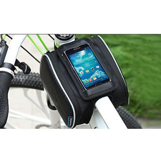 4.8 Inch Bicycle Front Bag with Transparent PVC Touchable Mobile Phone Screen