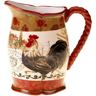 Tuscan Rooster Pitcher