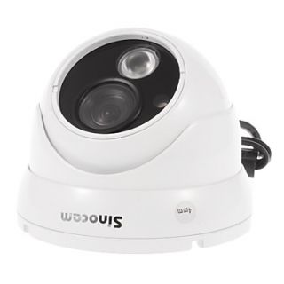 Sinocam 1.0MP 4mm Day Night Vision Vandalproof Onvif IP Camera (Support Motion Detection,P2P)