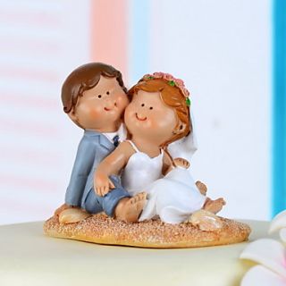 Sweet Love Bride Groom Wedding Cake Topper