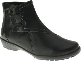 Womens Spring Step Viking   Black Leather Boots