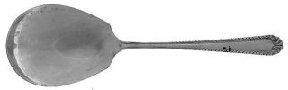 National Silver Shirley (Sterling, 1930) Small Solid Berry/Casserole Spoon   Ste