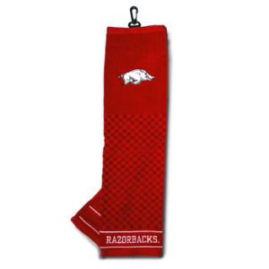 Arkansas Razorbacks Team Golf Trifold Golf Towel