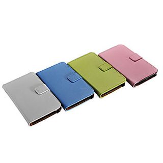 Genuine Leather Case with Card Holder Flip Cover and Bill Site for Samsung Galaxy Note 2 N7100