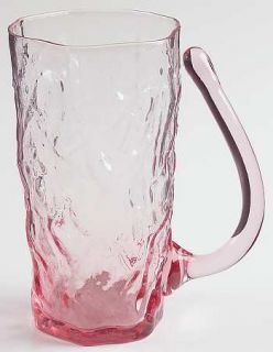 Seneca Driftwood Pink Handled Flat Iced Tea   Stem #1980, Heather/Pink