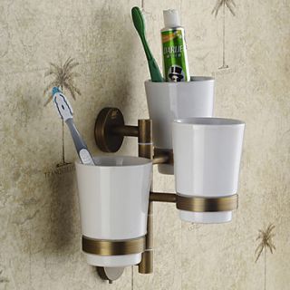 Style Toothbrush Tumbler Holder for Family (3 Cups)