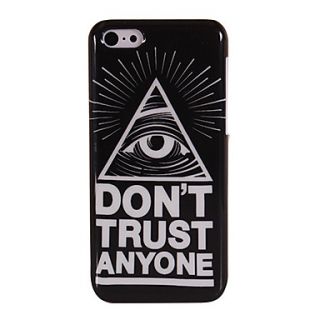 Cool One Eye Glossy Plastic Hard Case for iPhone 5C