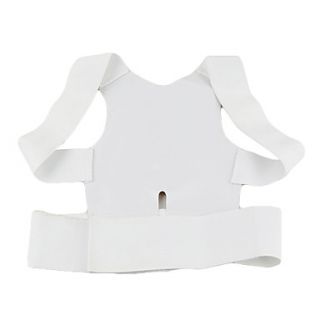 Magnetic Therapy Posture Orthopedic White Shoulder Waist Support