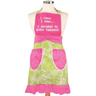 Womens I Came, I Saw, I Ordered Apron