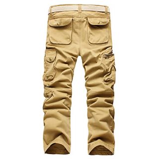 MenS Multi Pockets Cotton Casual Pants