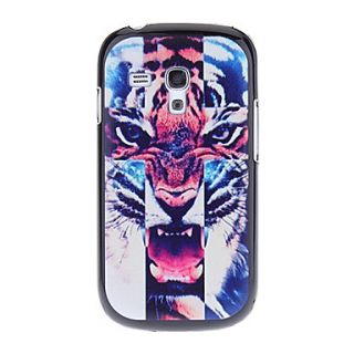 Roaring Tiger Pattern Hard Back Case Cover for Samsung Galaxy S3 Mini I8190
