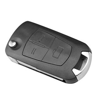 3 Button folding remote key shell for Opel