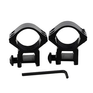 30mm Diameter Double Ring High Rifle Scope Mount Rail with 21mm Weaver Rail