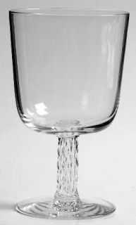 Fostoria Envoy Water Goblet   Stem #6027, Plain