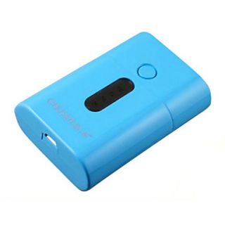 GAUSER 4400mAh Power Bank For Mobile Devices with Adapter and USB(Input5V 1A)