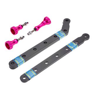 Pink TMC Aluminum Alloy Extension Arms Mount Screw for Gopro HD Hero2 Hero3 cwo