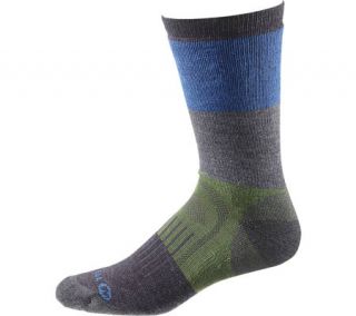 Mens Merrell Gumjuwac (2 Pairs)   Charcoal Striped Socks