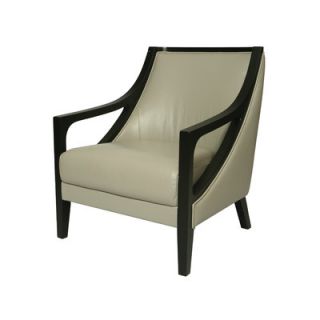 Pastel Furniture Fouquet Leather Arm Chair FQ 171 BB 84 Color Light Gray