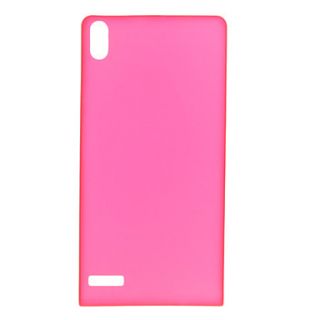 Minimalist Solid Color Back Cover For Huawei P6